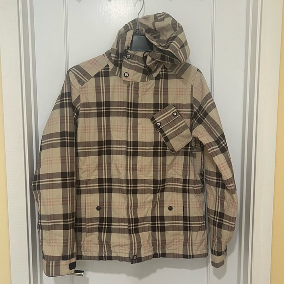 Burton Jackets & Blazers - Burton Plaid Women’s Snowboarding Jacket